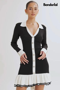 OLIVIA | MINI DRESS Black