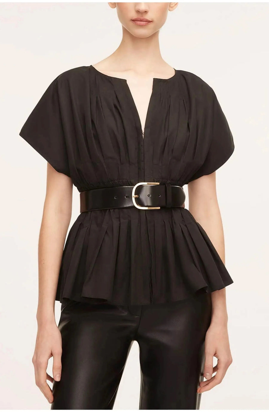 POPLIN | BLOUSE Black