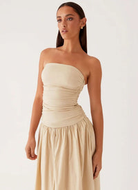 ROBERTA | MAXI DRESS Beige