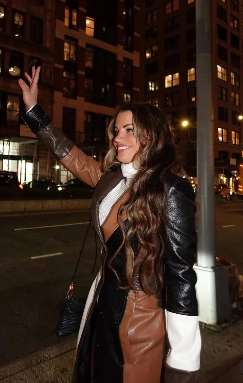 ROSALINE Leather Coat