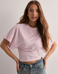 SANDRA | WIDE SLEEVE TEE Rose Pink