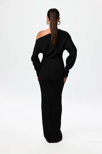 Serena Off-Shoulder Knit Dress