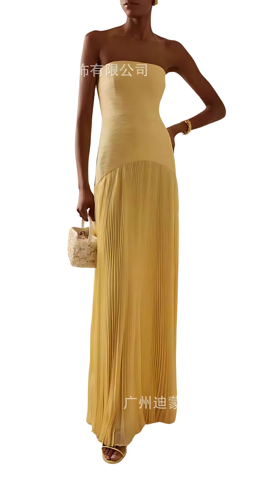 SUNNIVA | MAXI DRESS Yellow
