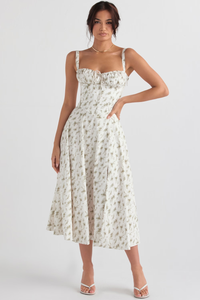 TATIANA | MIDI DRESS Green