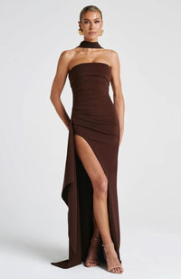 ZAFIRA | MAXI DRESS Brown