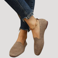 Romilly | Women's Square Toe Slip-On Flat Shoes