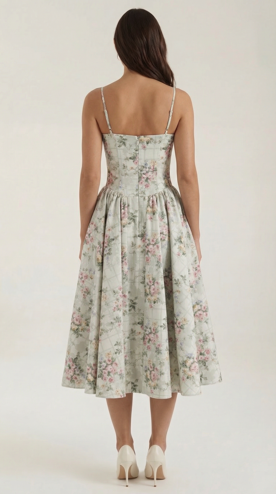 Ophelia – Romantic Cottage-Core Midi Dress