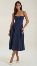 Ophelia – Romantic Cottage-Core Midi Dress