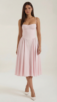 Ophelia – Romantic Cottage-Core Midi Dress