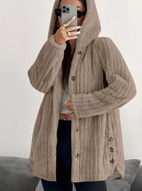 Rosalba | Women's Hooded Long Sleeve Cardigan