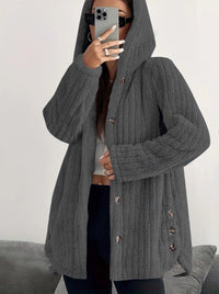 Rosalba | Women's Hooded Long Sleeve Cardigan
