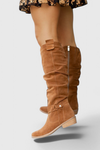 Rosanna | Women's Knee High Brown Boots