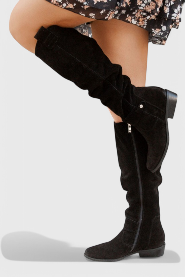 Rosanna | Women's Knee High Brown Boots
