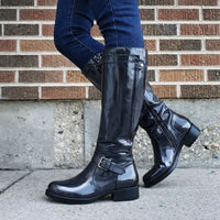 Rosemarie | Women's Red Knee High Boots
