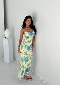 Rosette | Women's Floral V-Neck Maxi Dress