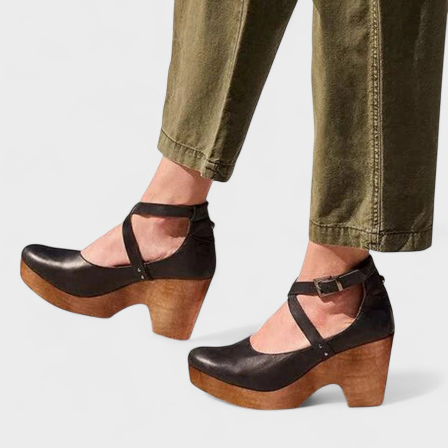 Rowena | Women's Mary Jane Platform Heels