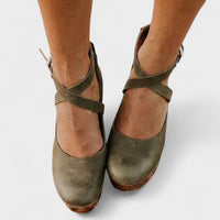 Rowena | Women's Mary Jane Platform Heels