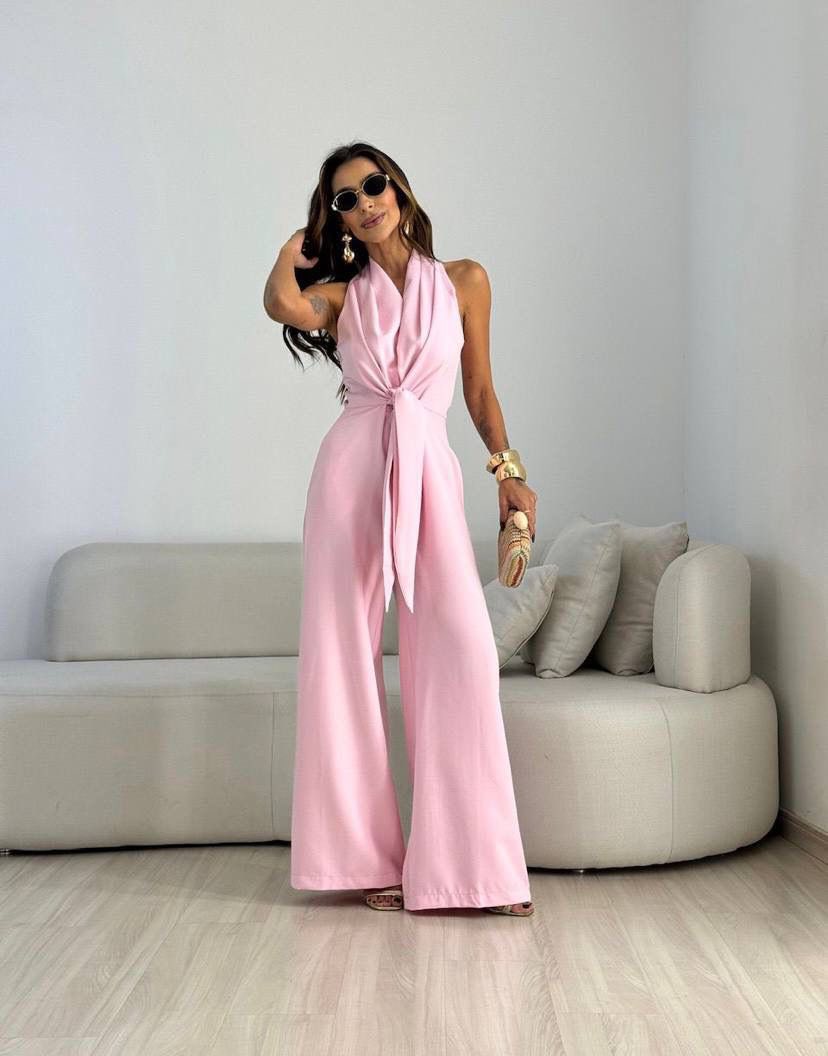 Robyn - Flowy Wide-Leg Elegant Jumpsuit with Defined Waist