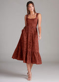 Rust Alissa Bridesmaid Dress