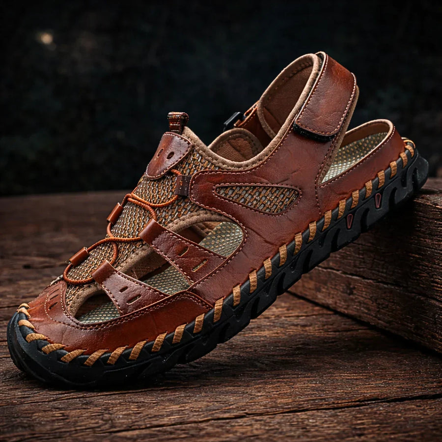 Hugh – Comfortable Leather Sandals