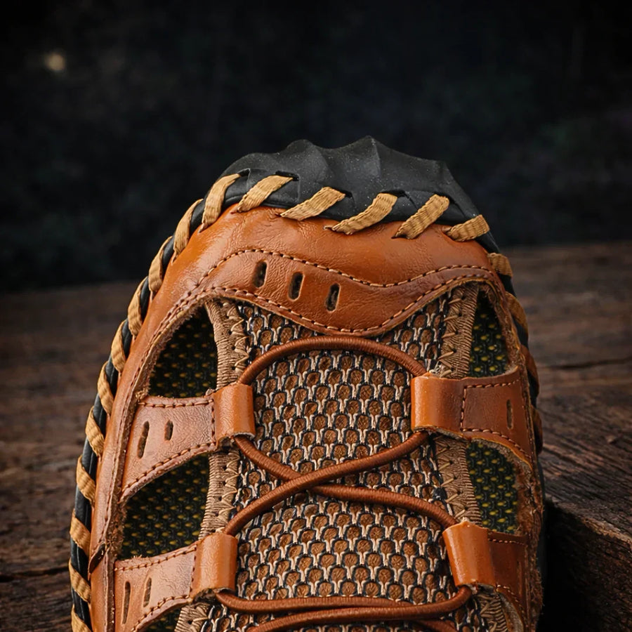 Hugh – Comfortable Leather Sandals
