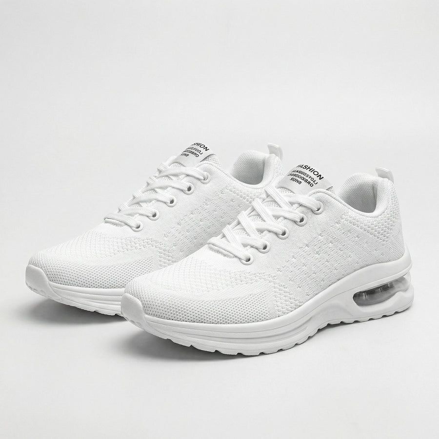 Millicent – Orthopedic Shoes in All White