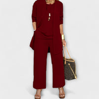 Saoirse | Women's Wide Leg Three Piece Set