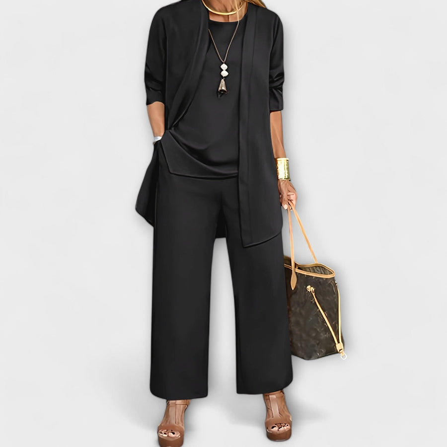 Saoirse | Women's Wide Leg Three Piece Set