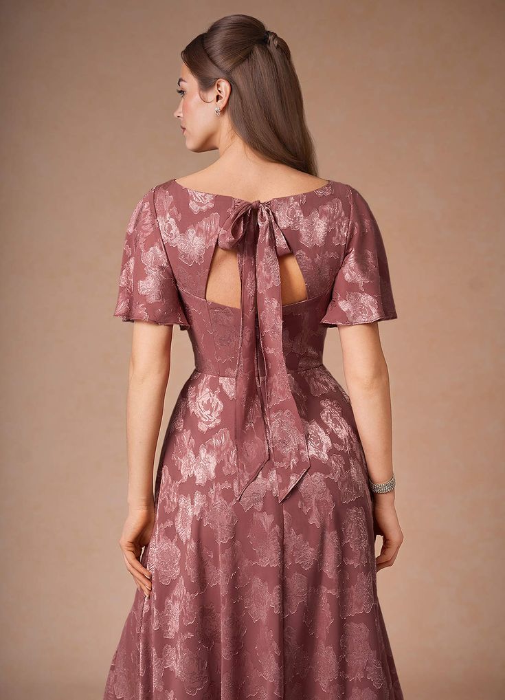 Sasha Vintage Rose A Line Maxi Dress