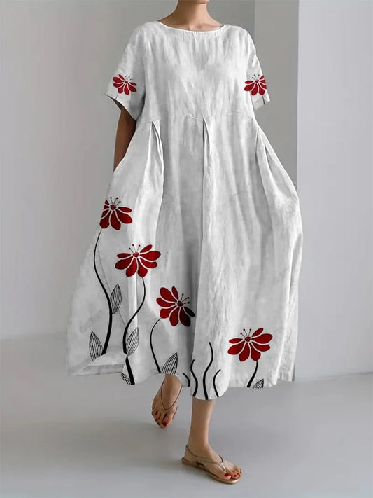 Seraphina | Women's Floral Midi Dress