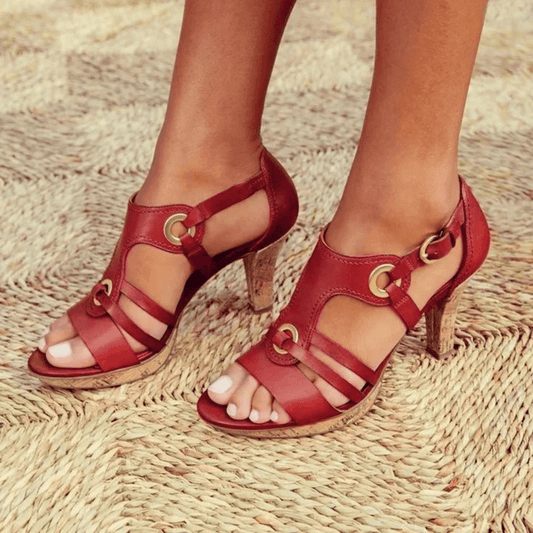 Seraphira | Women's Strappy Block Heel Sandals