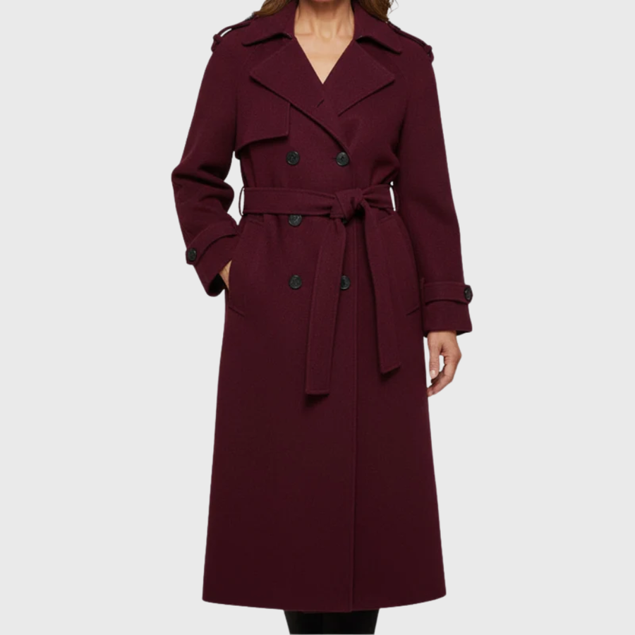 Serendipity | Women's Double Breasted Long Trench Coat