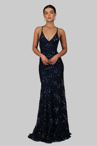 Glynis - Sequined Maxi Dress