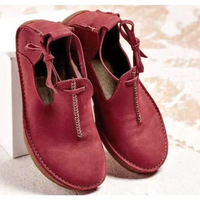 Sibyl | Women's Lace-Up Round Toe Flat Shoe
