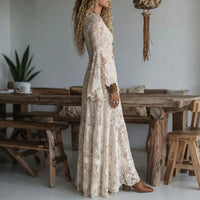 Lois - Vintage Mermaid Maxi Dress