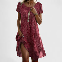 Sabrina | Glamorous Dress Red