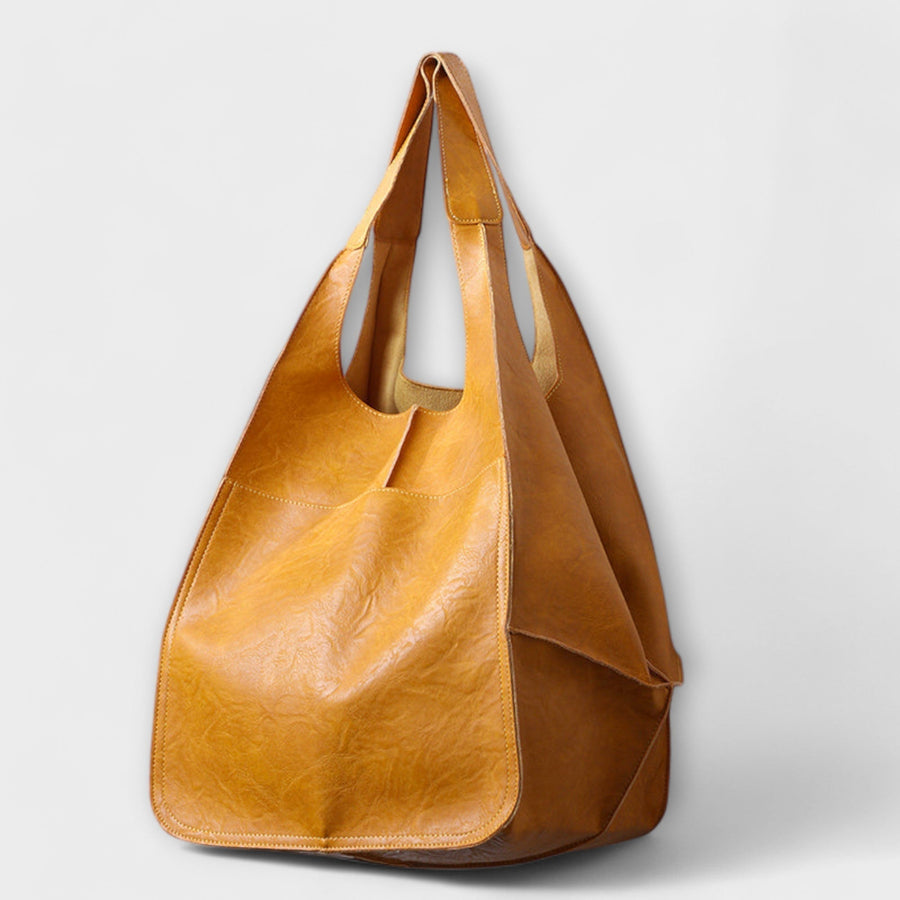 Olivia - Oversized Weekender Bag Yellow
