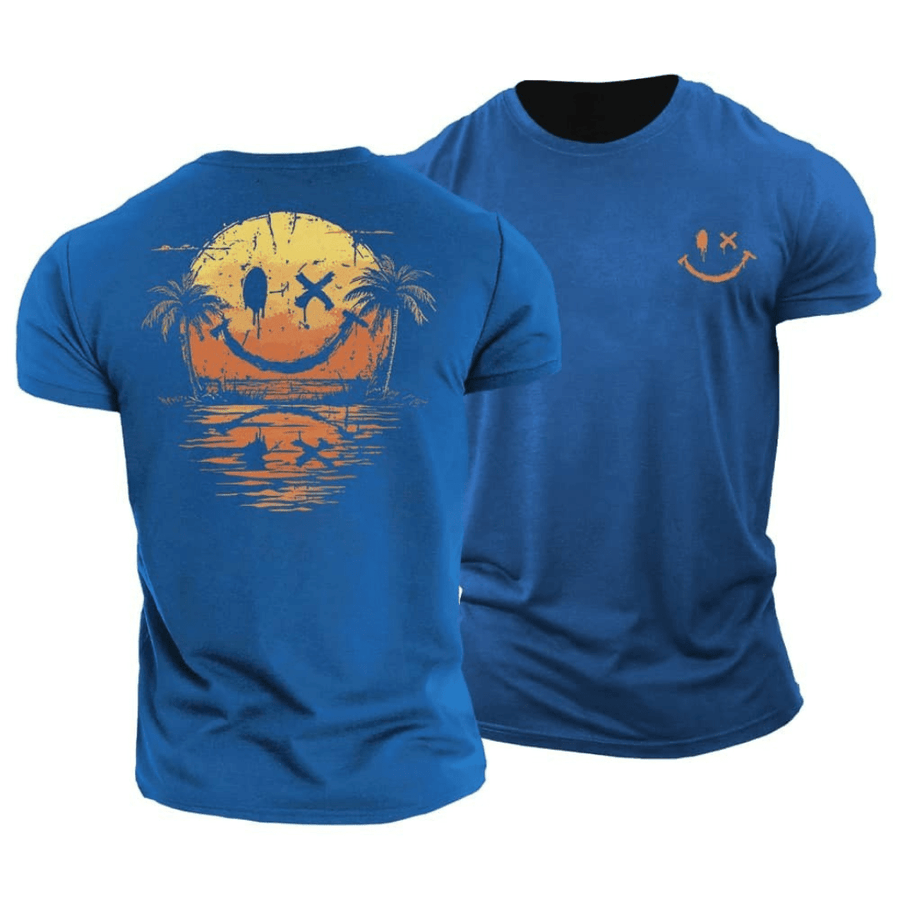 Cooper - Summer Beach Graphic T-Shirt