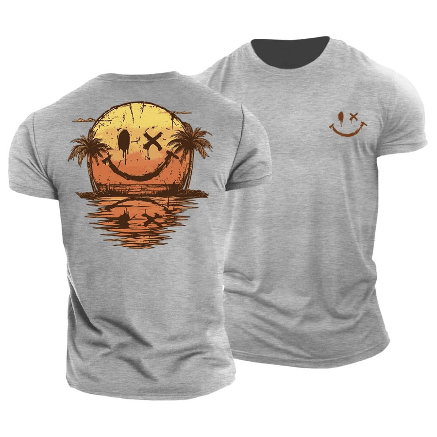 Cooper - Summer Beach Graphic T-Shirt
