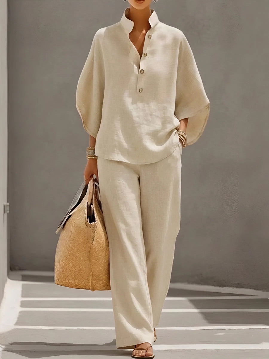 Remi - Cotton Linen Casual Set