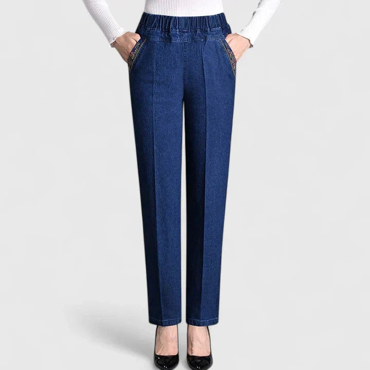 Caryzelle | Sophisticated Pants Dark Blue (Normal Thickness)