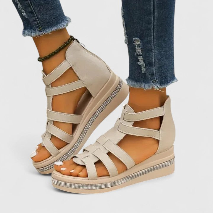 Kendall - Orthopedic Strass Sandals