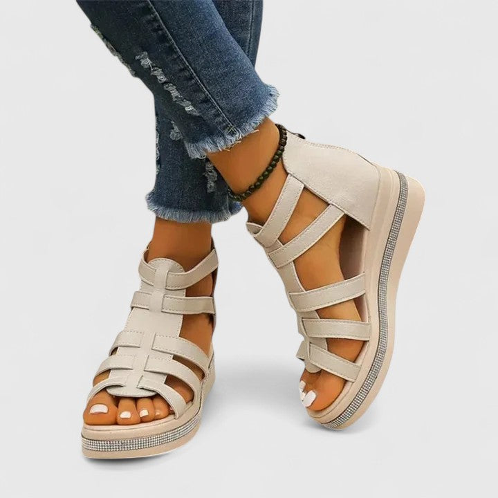 Kendall - Orthopedic Strass Sandals