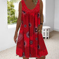 Lucille – Artistic Summer Midi Dress