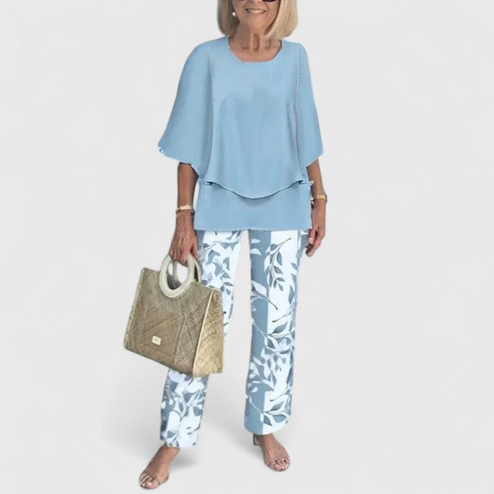 Marzyelle | Elegant Set Blue White