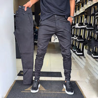 Neal - Slim-Fit Casual Trousers
