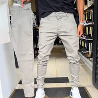 Neal - Slim-Fit Casual Trousers
