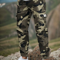 Ronan - Camouflage Workwear Cargo Trousers