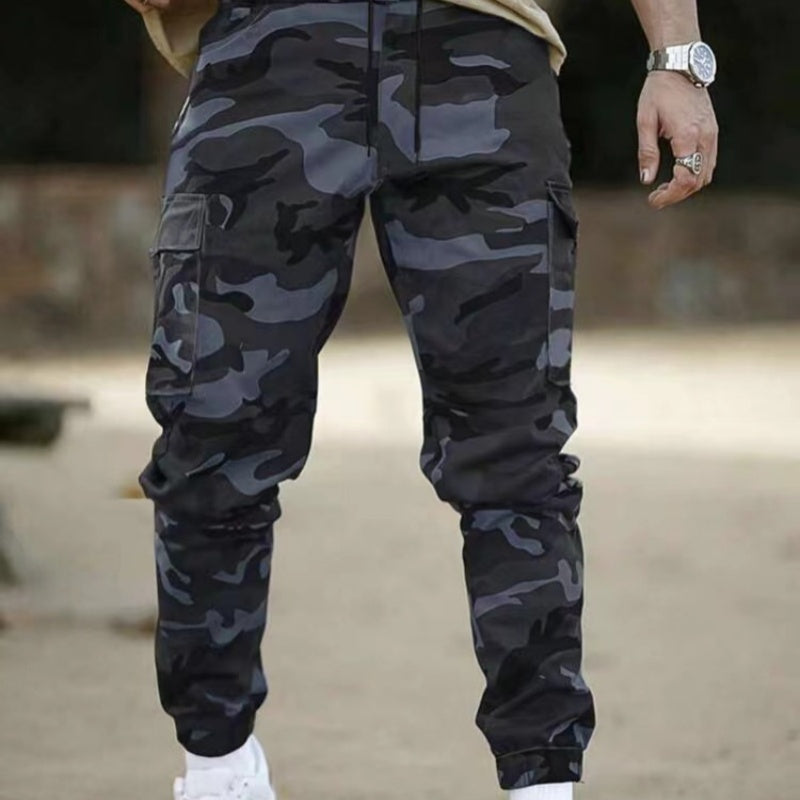 Ronan - Camouflage Workwear Cargo Trousers