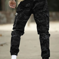 Ronan - Camouflage Workwear Cargo Trousers